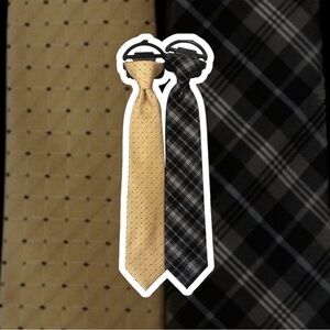 Chaps Boys Clip-on Ties